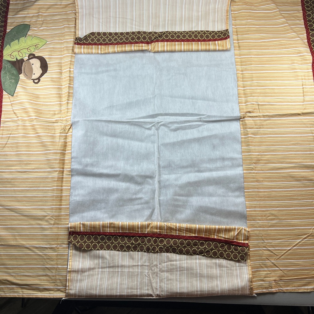 Lambs & Ivy Nursery Set Crib Cover, Blanket, Diaper Holder, Curtain Crib Sheet